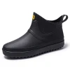 High quality rubber rain boots waterproof and non-slip ankle boots Men&#x27;s Water Boots