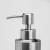 Import High quality Silver Stainless Steel Liquid Soap Dispenser / Hand Sanitizer Soap Dispenser / Shower gel bottle from China