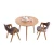 Import High Quality Simplicity Style Designs Dinning Room Furniture Wood Round Dining Table And Chairs Set from China