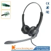 High quality telephone headset with noise cancelling microphone OEM and ODM item