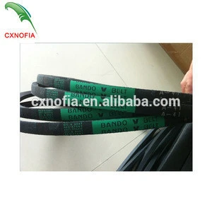 High Quality Top Selling Rubber Raw Edge Cogged Transmission Belt