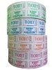 High quality vary color 2000 Double Roll of Raffle Tickets