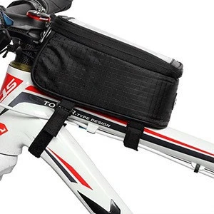 High Quality Waterproof Custom Bicycle Front Shelf bike travel bag for call phone