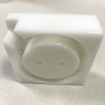 High quality  White POM / PC /ABS / PMMA rapid prototyping cnc plastic processing machining parts