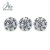 Import High quality white round  H&amp;A  6.5mm loose moissanite synthetic moissanite diamond price per carat from China