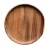 Import High Quality Wholesale Round Acacia Wooden Plate from China