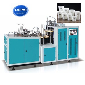 High speed 4/7/8/12/16oz paper cups making machine production line