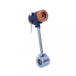 High temperature and pressure compensation air steam vortex flow meter CE  approved palm oil liquid flow meter