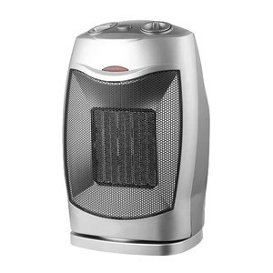 Home 1500W Ceramic PTC heater  with Tip-Over and oscillation