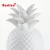 Import Home decor ceramic pineapple wholesale white vases from China