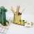 Import Home Decor Storage Office Stationery Gold Steel Pen Holder from China