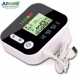 Hospital /Home Digital Upper Arm Digital Blood Pressure Monitor BP With CE Medical Devices