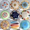 hot plate restaurant kitchen,hand painted china ceramic plate porcelain dish