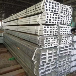 Hot Rolled steel profile galvanized steel C U Shape Steel Channel Profile Price