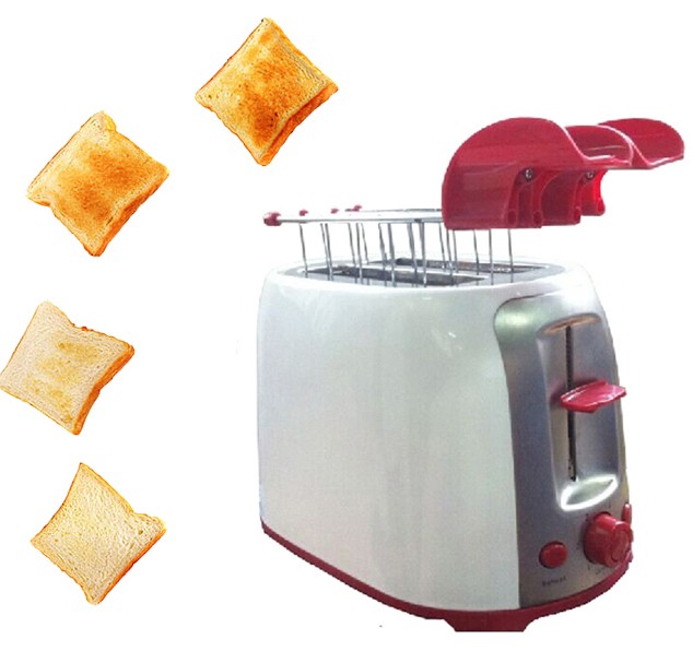Hot Sale and Can Customized Logo Plate 2 Slot Toaster