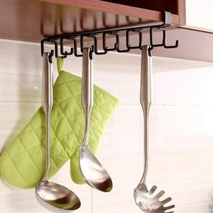 Hot sale Creative Under Cabinet Mugs Coffee Cups Wine Glasses Storage Drying Rack,Cabinet Hanging Shelves