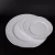 Import Hot sale custom white round ps plastic disposable dinner dish plate for party from China