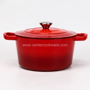 Hot sale Enamel Cast Iron Cookware with multiple colors