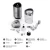 Import hot-sale factory  cheap without noise easy operation manual coffee grinder adjustable burr from China