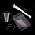 Import Hot Sale Fiberglass Nail Silk Extension Tool 10 pcs/opp Bag Purple &amp; Clear Nail Glass Fiber for Nail Art Extension from China