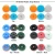 Import Hot sale four parts 22L 1414 plastic snap fastener rivet 14 mm plastic snap button from China