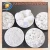 Hot sale natural tumbled unpolished snow white pebble stone for landscaping and garden decoration