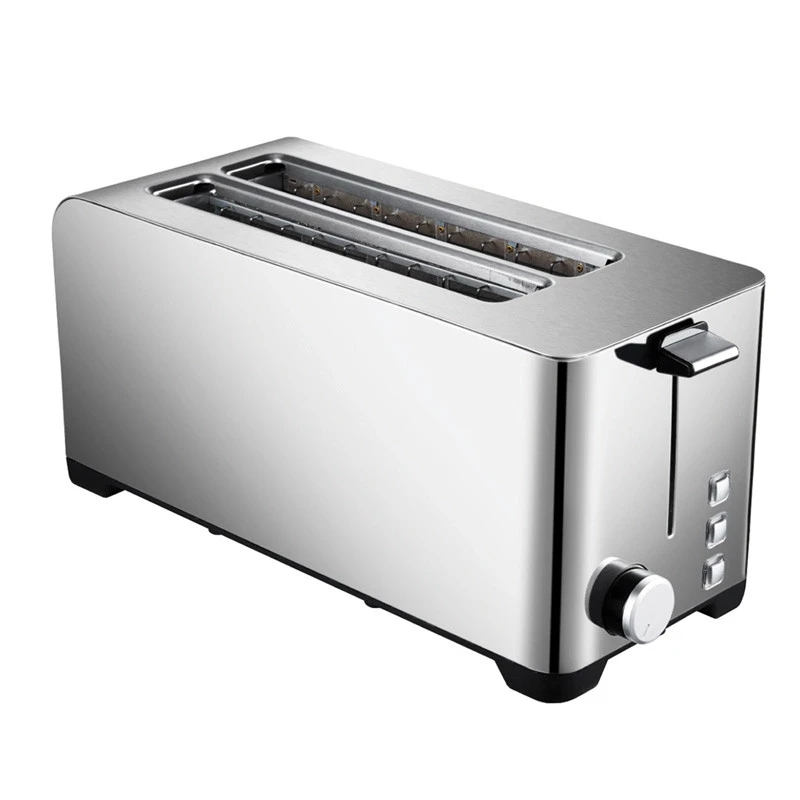 Hot sale New design stainless steel 4 Slice full function Grilled popup toaster bread Toaster