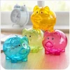 Hot sale pig plastic piggy bank,plastic coin bank,plastic money box