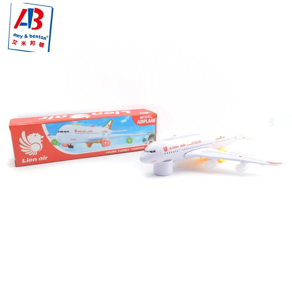 Hot sale plastic air plane toys with lights and sounds for sale
