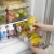 Hot Sale Plastic Refrigerator Organizer Bins Stackable Fridge Organizers for Kitchen and Fridges