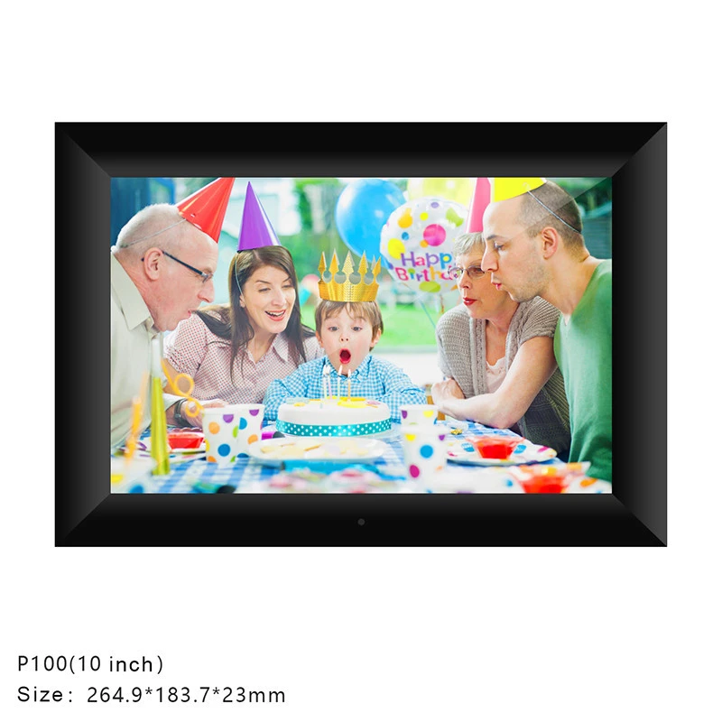 Hot sale popular 10 inch small large size HD display digital photo frame wifi digital lcd picture frame with SD card slot USB