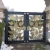Import hot sale wrought iron gate,modern indian house latest main gate designs, steel sliding gate supplier, from China