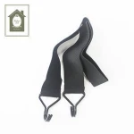 Hot Sales Cargo Lashing Belt  With  S hooks Each End Elastic Bungee Cords Flexible Black Elastic Webbing Strap Hook Tie Down Ass