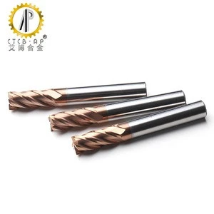 Hot Sales CNC Milling Cutters 4  Flutes Solid End Mills HRC 50 Milling Router Bits
