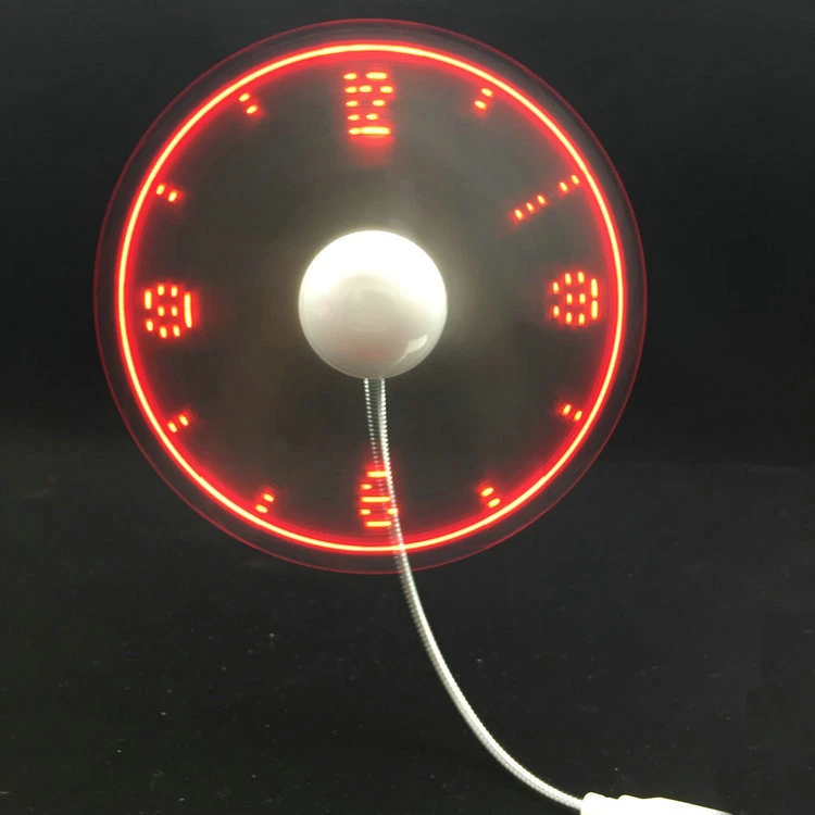 Hot sales in China mini usb electric fan portable usb fan USB direct plug clock like dc fan
