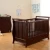 Import hot sell 3 Piece kids white bedroom furniture set (baby cot bed /chest of drawer) from China