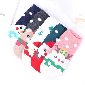 Hot sell cheap beautiful women socks Christmas socking