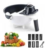 Hot Selling Multifunction 9 in 1 Rotate The Vegetable Cutter For Sale