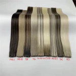 Hot Selling New Arrival handtied wefts Double Drawn Cuticle Aligned genius wefts top quality 100g human hair