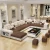 Import Hot selling product u shape modern latest couch furniture living room sofa set for wholesale from China