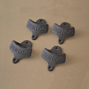 Hot Selling Quality Promise Cast Iron Wall Mounted Bottle Openers