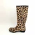 Import Hot Selling Women Customized Anti-Slip Snake Printing Fashion Tall Slim Rubber Boots OEM from China
