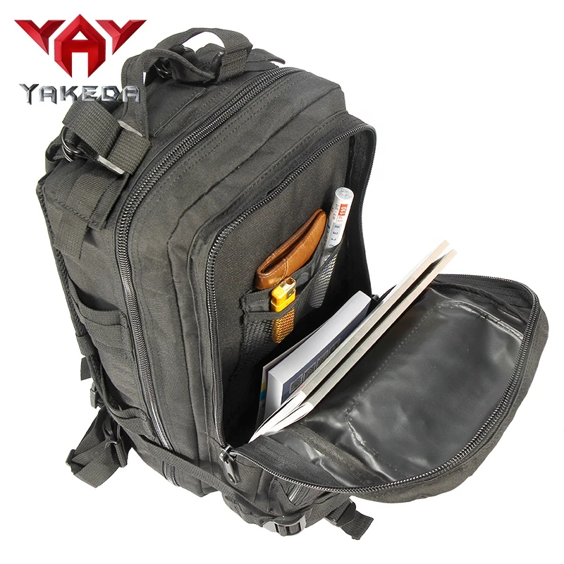 Hot YAKEDA outdoor school Waterproof EDC small pack laptop molle army mochila tactico bag military tactical backpack