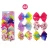 Import Hotsell colorful printed bow clip Grosgrain Ribbon Hair Bows Clip 6pcs set jo jo bow from China