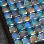 HSJ013 back splash glass mosaic tile,swimming pool glass mosaic tiles