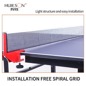 HUIESON HS610 Indoor table tennis table Household folding table tennis wheel Single practice