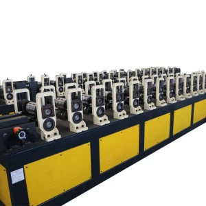 Hydraulic Press Steel Pallet Rack Upright Profile Making Roll Forming Machine