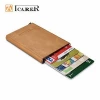 ICARER High Quality Custom Genuine Leather Credit Card Holder