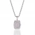 Import Iced out CZ Cubic Zirconium full paved newest fashion bling Watch style pendant necklace Dial watch Pendant necklace hip hop from China