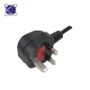 IEC 60320 C13 plug 6ft PVC British UL approved UK power cord for air condition